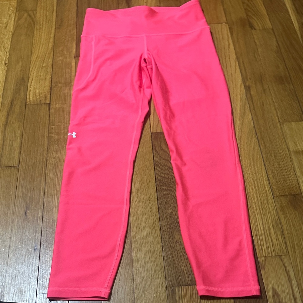 Under Armour  Neon Pink Performance Leggings